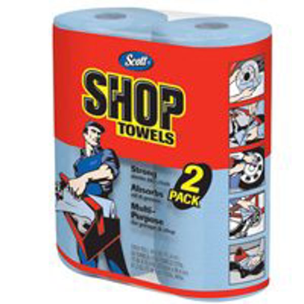 Kimberly Clark 75040 Disposable Shop Towel 11 X 10.4 Blue 43.6 Sq Ft