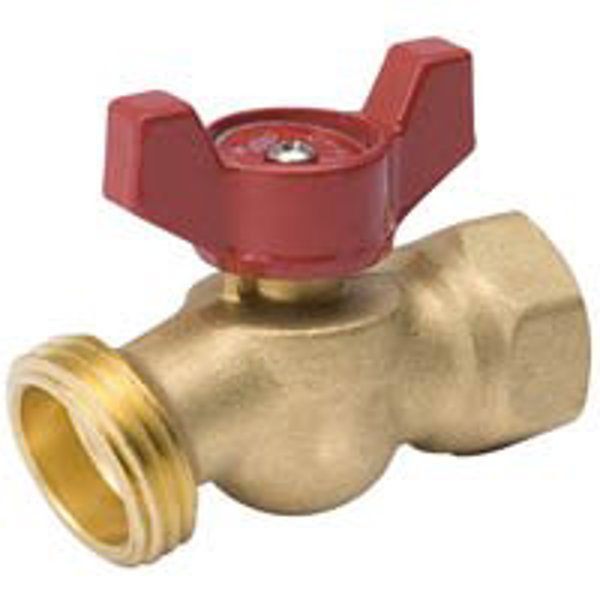 B&K Industries 102-453HN Hose Bibb 1/2 FIP Brass Body Brass