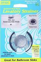 DP40C Lavatory Sink Strainer With Ring 2-1/4 Inch
