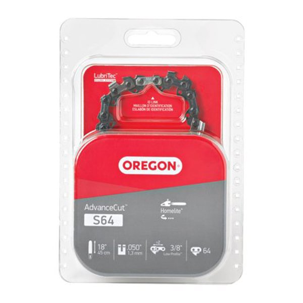 Oregon Cutting Systems S64 Premium Replacement Chain Saw Chain 3/8 In 18 In