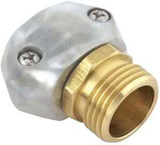 Gilmour MFG 801324-1001 Male Hose Mender 5/8 X 3/4 Inch Zinc