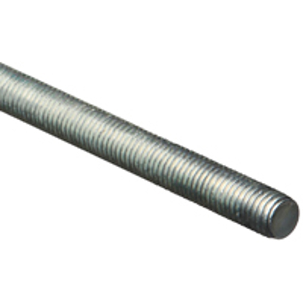 National Hardware N179-531 Threaded Rod 1/2 In 36 In Steel Zinc Plated