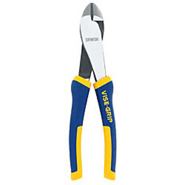 IRWIN INDUSTRIAL 2078308 8 In Diagonal Cutting Pliers 1-1/4 In Nickel Chromium Steel