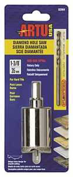ARTU 02964 Diamond Hole Saw 1-3/8 In Cutting Edge