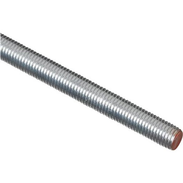 National Hardware N179-630 Threaded Steel Rod 5/8 In 11X72 A Grade Steel Zinc UNC Thread