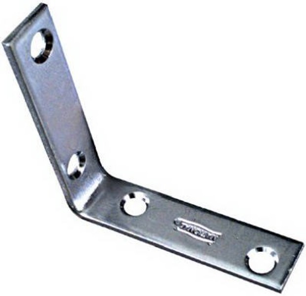 National Hardware N113-233 Corner Brace 2-1/2 In X 5/8 In Zinc Plated