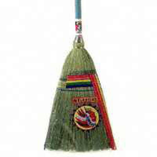 Zephyr 00105 Household Broom Durable Sturdy Construction Ideal for Indoor and Outdoor Use