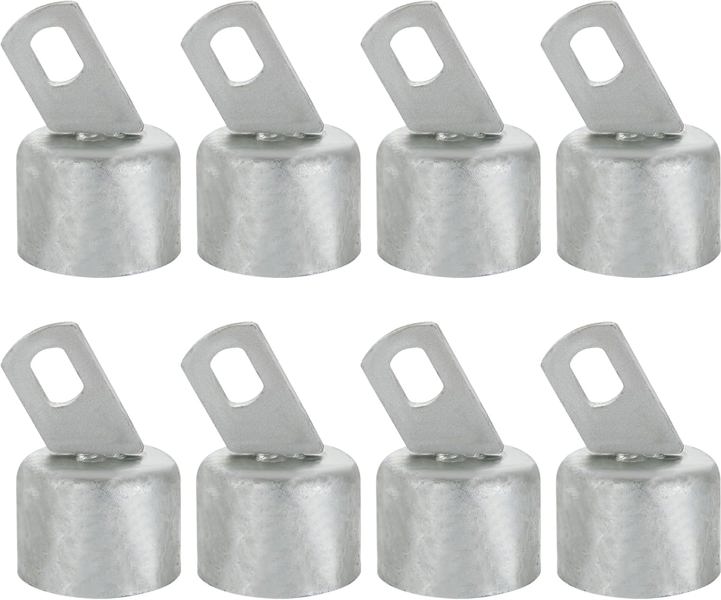 US WHOLESALE PIPE & TUBE INC FENCE 05058 Offset Rail End Al Dome 1/8 In Steel