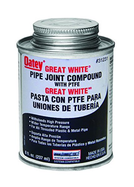 Oatey 312231 Pipe Joint Compound 8 Oz with Sealant
