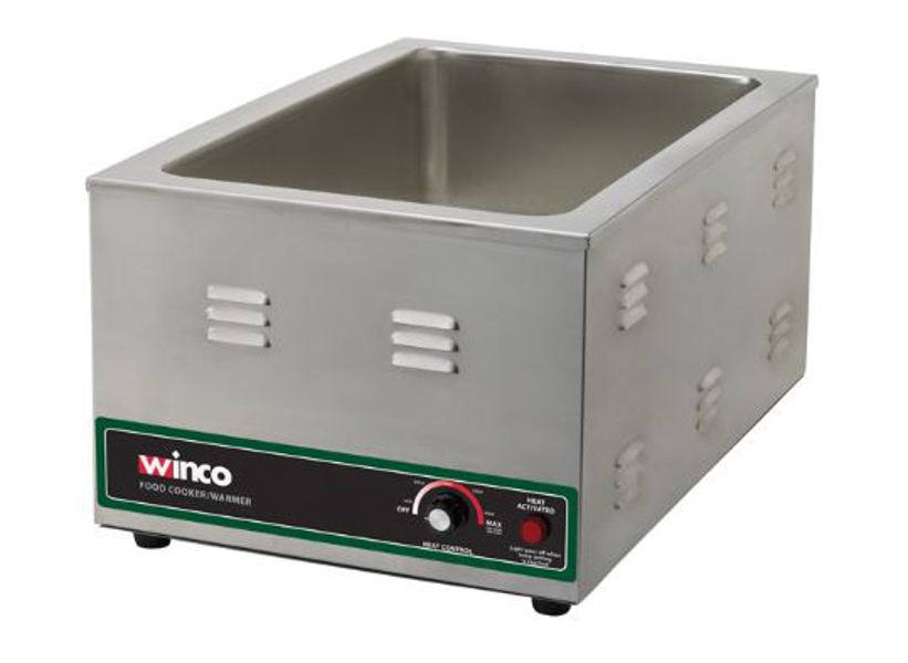 Winco FW-S600 Food Cooker/Warmer 120V 1500 Watts 12.5 Amps