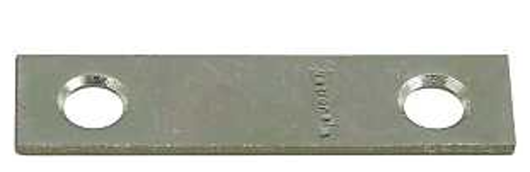 National Hardware N272-716 Mending Plate 2x1/2 Zinc