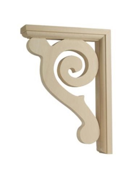 WADDELL MFG CO CB618 2 Pack Small Scroll Decorative Bracket