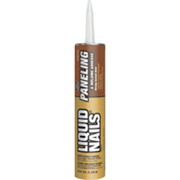 Liquid Nails LN-710 Adhesive Molding 10 Oz Capacity Low VOC Handy Squeeze Tube White Paste