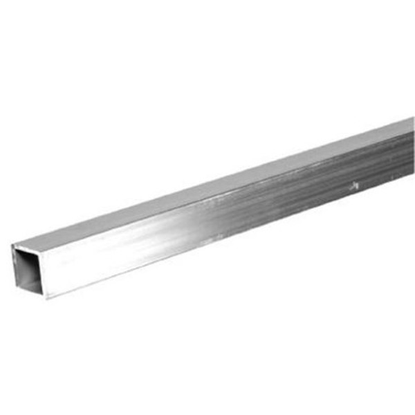 Hillman 11387 Aluminum Tube 3/4 Inch x 4 Foot Square Aluminum