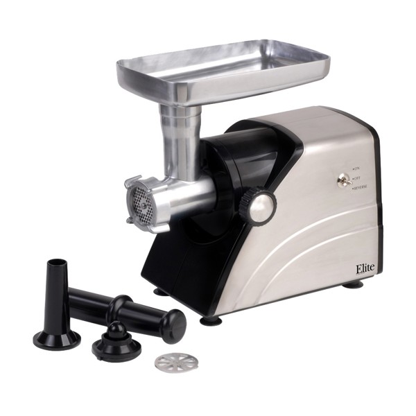 Elite Maxi-Matic HA-3433A Meat Grinder 550 Watts Stainless Steel