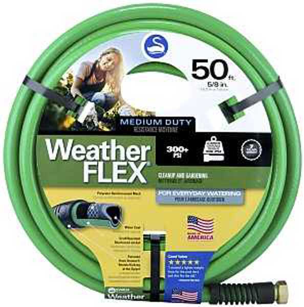 Colorite/Swan SNWF58050 Garden Hose 5/8 In X 50 Ft Weather Flex