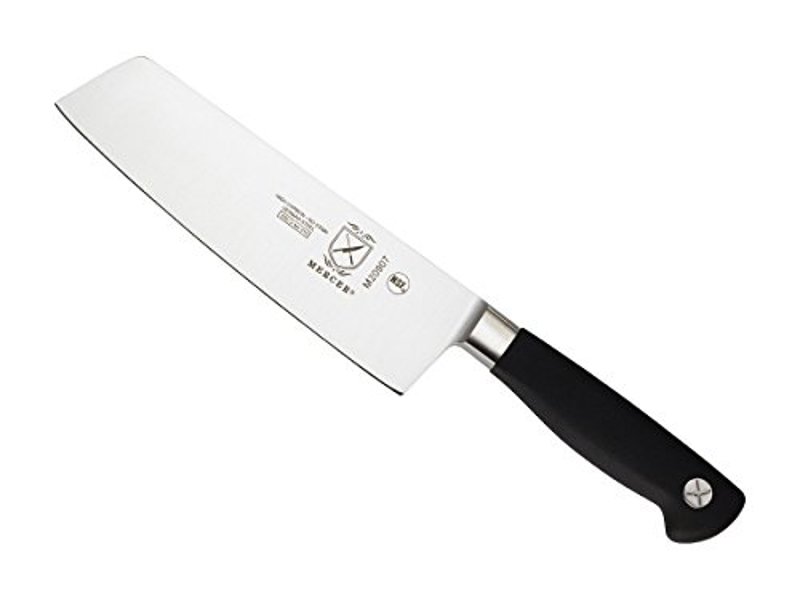 Mercer Culinary M20907 Nakiri Knife 7 In Stainless Steel