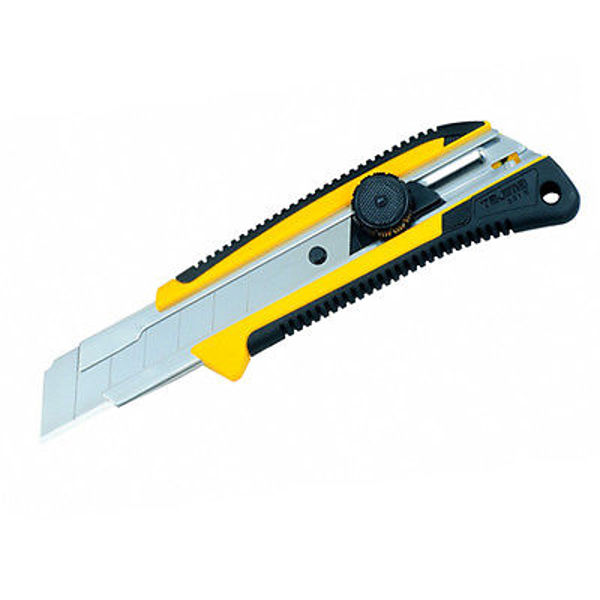 Tajima LC-661 Utility Knife with 1 In 7 Point Blade Dial Lock
