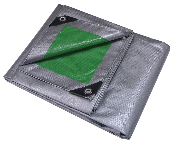ProSource T2040GS140 Heavy Duty Tarp 20 X 40 Green/Silver