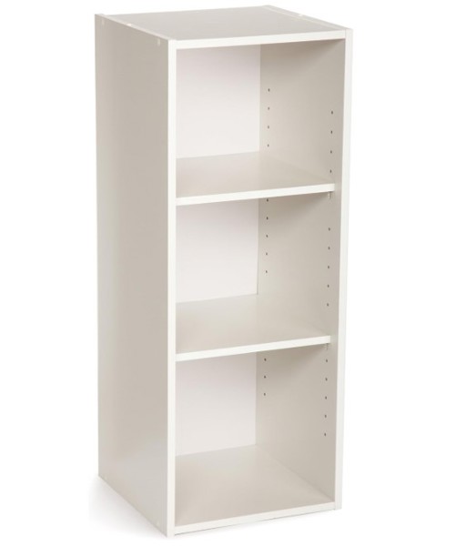 ClosetMaid 898700 Stackable 3-Shelf Organizer White