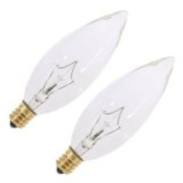 Satco S3782 Light Bulb 25W 1500 Average Rated Hours Clear
