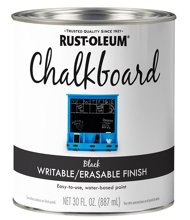 1QUART 301450 1 Qt Brush On Chalkboard Paint