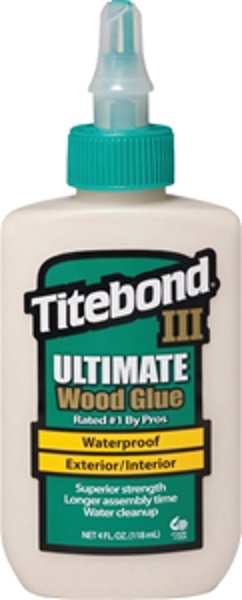 Franklin International 1412 Titebond Glue 4 Oz Brown Roof III