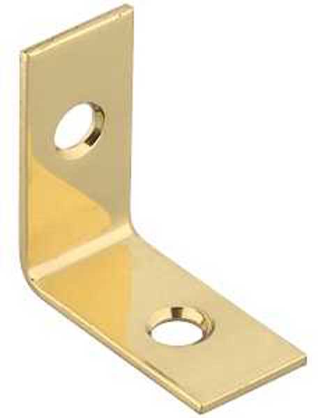 National Hardware N213-389 Corner Brace 1x1/2 In Solid Brass