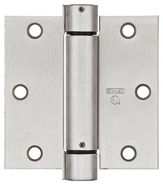 National Hardware N350-777 Spring Hinge 3.5 In 30 Lb Satin Nickel