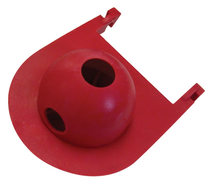 Lavelle Industries 3010BP Toilet Flapper 3-1/4 In Rubber Red Class 5