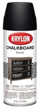 0807 Paint Spray Chalkboard Black 12Oz