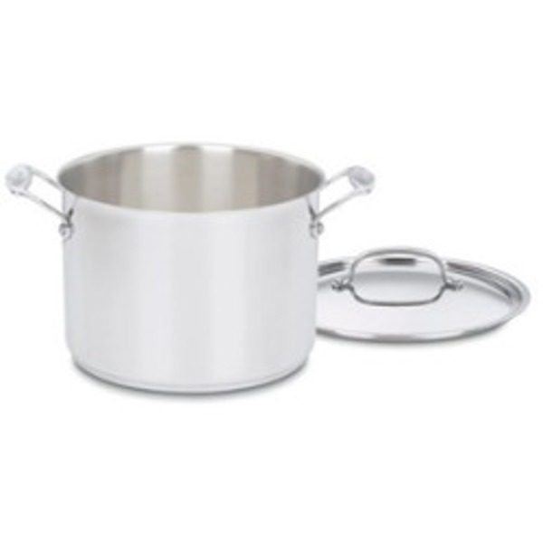 Cuisinart 766 Stockpot 8 Qt Capacity Stainless Steel with Cover Classic Design