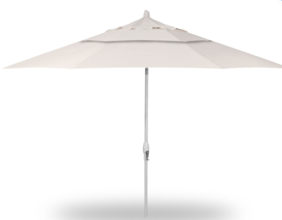 UM9203-5404 Push Button Umbrella with Natural Canopy