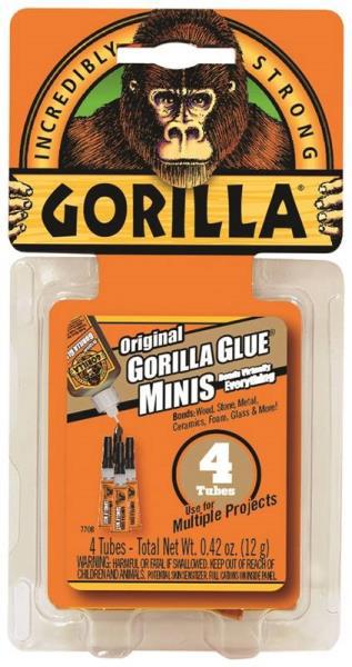 Gorilla Glue Company 5000503 Liquid Glue 0.42 Oz Mini Tube Brown All-Purpose Original