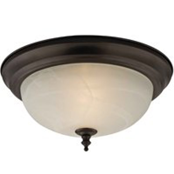 Boston Harbor 5926944 Flush Ceiling Light 2 Light Bronze