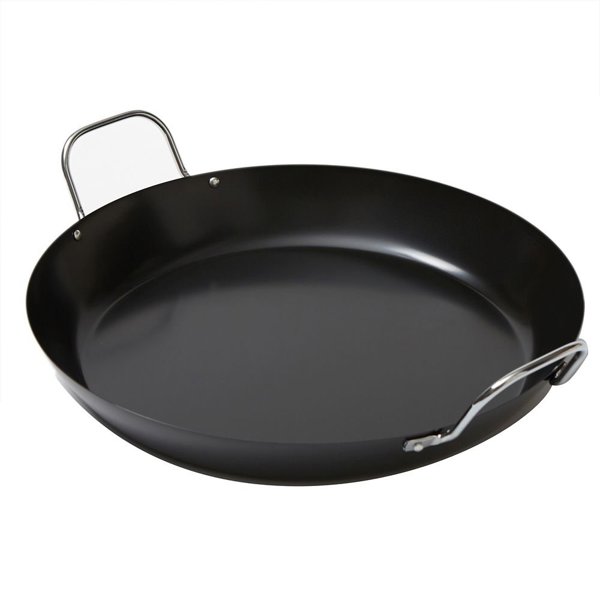 American Metalcraft GS1775 Paella Pan 21.75 Inch Carbon Steel