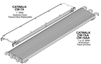 ABL CW-7AA Aluminum Deck 7'X19W Platform