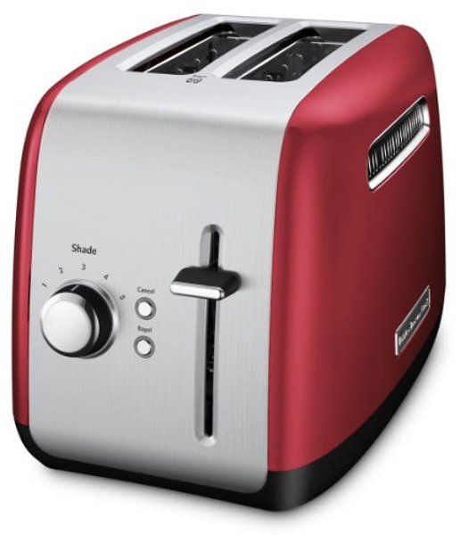 KitchenAid KMT2115ER 2 Slice Toaster Manual High-Lift Lever Empire Red