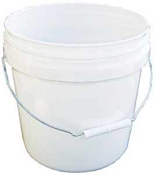 Encore Plastics 1123008 Paint Pail 2 Gal White HDPE