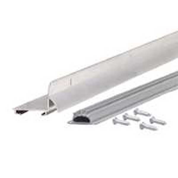 M-D BUILDING PRODUCTS 06015 Sweep Door 36 In Aluminum/Vinyl