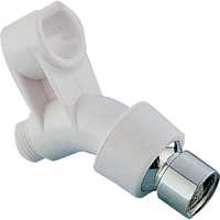 6001895 Shower Arm Bracket White Finish