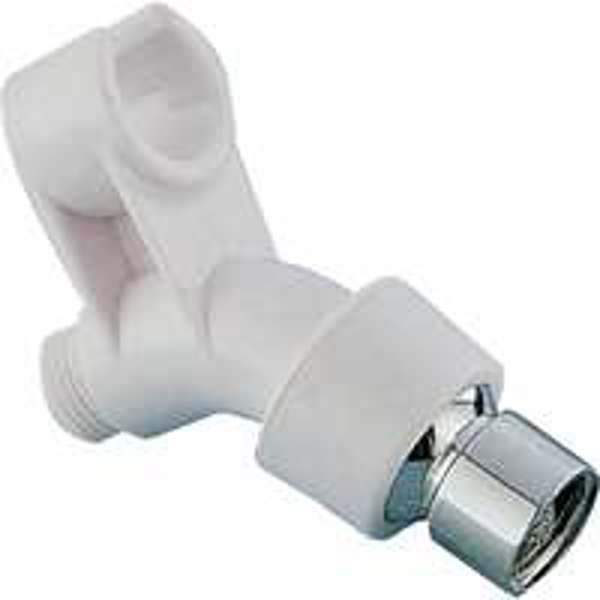 Boston Harbor 6001895 Shower Arm Bracket White Finish