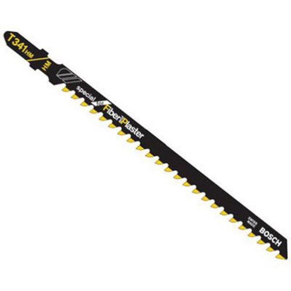 BOSCH T345XF Jigsaw Blade 5-1/4 In 5 TPI Progressor for Wood with Nails T-Shank