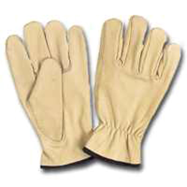 Diamondback GV-DK603/B/M Driver's Glove Medium Grain Leather Elastic Cuff