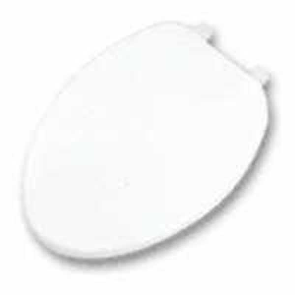 Bemis 170000 Toilet Seat Elongated White Plastic Durable Easy Clean