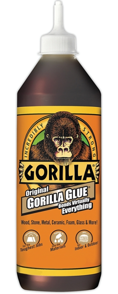 Gorilla Glue Company 50036 Waterproof Glue 36 Oz Brown for Wood and Stone