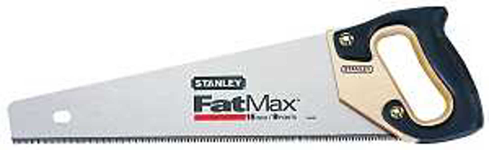 Stanley Tools 20-045 15 In Handsaw 8 TPI Ergonomic Rubber and Wood Handle