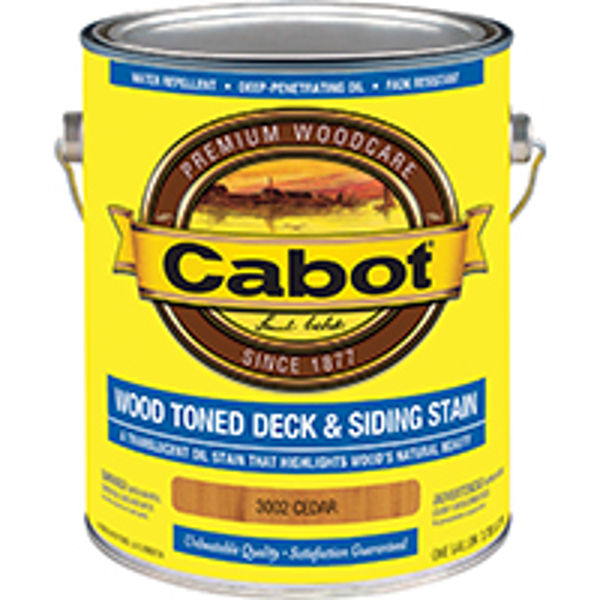 CABOT 3002 Cedar Clear Stain 1 Gal Oil Solution