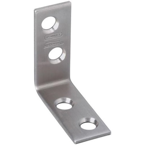 National Hardware N348-300 Corner Brace 1 1/2 In 5/8 X 1 1/2 Stainless Steel