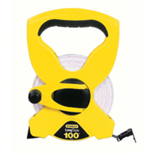 Stanley Tools 34-790 Measuring Tape 100 Ft 1/4 In Open Reel Fiberglass